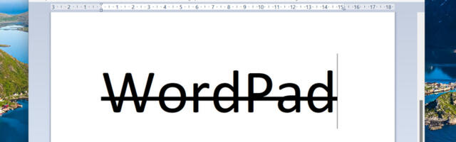 Microsoft zvanično ukinuo WordPad
