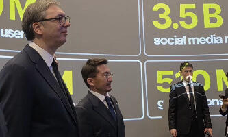 Vučić obišao Međunarodni finansijski centar i Međunarodni centar za veštačku inteligenciju u Astani