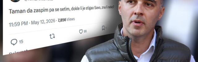 "DOKLE LI JE STIGAO SAVO, ZNA LI NEKO?" Antonela Riha isprozivala Sava Manojlovića zbog obećane šetnje do Obrenovca!