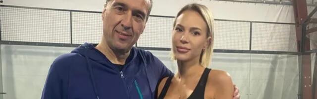 Mladen Mijatović se znoji sa vatrenom plavušom: "Lepa je kao san" (FOTO)