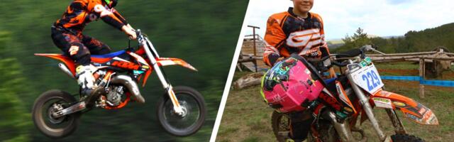 Vuk (11) kida u jednom od najtežih moto-sportova! Rame uz rame sa krupnim zverkama osvojio bronzu na Zlatiboru