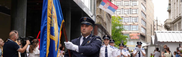 Svečanost povodom dana MUP i policije: Održan tradicionalni defile u Knez Mihailovoj ulici