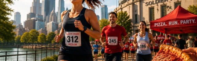 Trka za ljubitelje pice: “Slice of Chicago Pizza 5k” stiže na Soldier Field