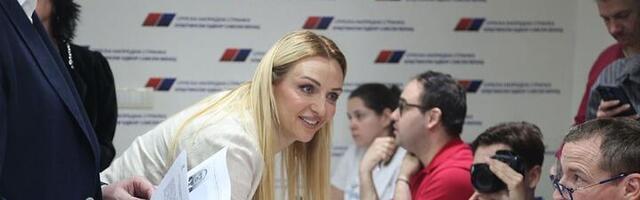 Jelena Tanasković na saslušanju u PU Novi Sad