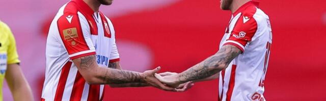 Katai kompletirao het-trik za poluvreme, Arnautović dvostruki asistent: Zvezda ima 4:0 na pauzi (VIDEO)