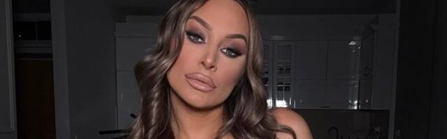 Uvija u miniću - Luna Đogani stegla grudi, na njoj sve puca (VIDEO)