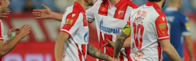 Фудбалери Црвене звезде убедљиво победили Нови Пазар