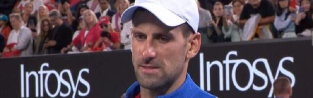 Nole razbio Argentinca na AO, pa otvorio dušu