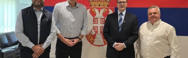 Prijem u ambasadi Srbije za delegaciju školskog sporta