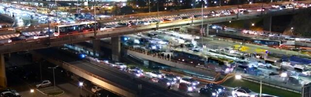 Crni petak paralisao Beograd! Bolje ne krećite nigde - Ovo su najkritičnije tačke u prestonici (FOTO)