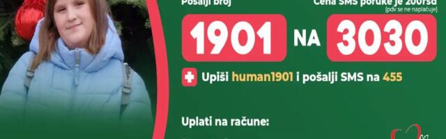 Prikuplja se novac za lečenje trinaestogodišnje Elene Nikolić
