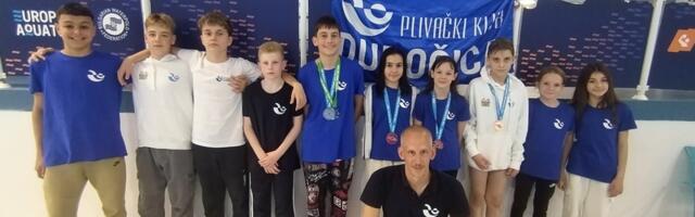 Plivači Dubočice uspešni u Burgasu – medalje i ekipno treće mesto
