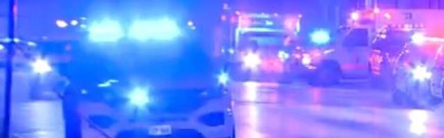 (VIDEO) AUTOMOBIL GORI, EKSPLOZIJE ODJEKUJU, NIKO NE SME DA PRIĐE VOZILU! Užas nasred ulice u Banatskom Karlovcu