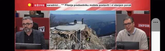 Uskoro kraj radova na vidikovcu, meštani pozivaju državni vrh na slavlje (VIDEO)