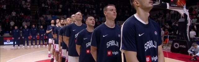 Himna Srbije se orila u Pioniru: Orlovi pevali kao jedan!