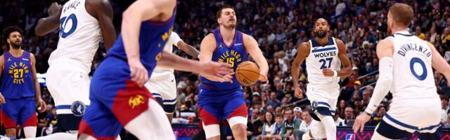 DENVER – MINESOTA Dabl-dabl Nikole Jokića koji stvarno ne može sve sam! /VIDEO/