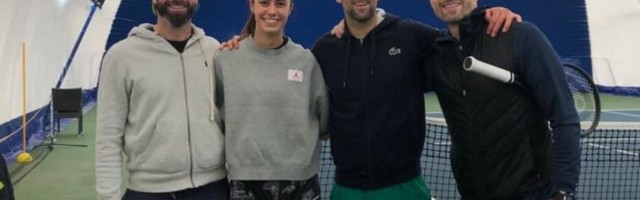 Novak se sprema za Australijan Open u svom teniskom centru
