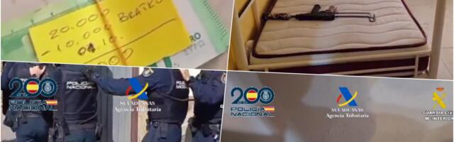 SILOVIT UDAR NA BALKANSKI KARTEL: Španska policija iznela nove detalje akcije u kojoj su uhapšeni Srbi! U kućama oružje i droga, a na papiriću jedno ime (foto)