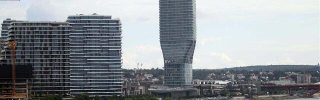 Kula kao uljez: Kako je zgrada bez upotrebne dozvole „prošvercovana“ kao simbol glavnog grada na Evropskom prvenstvu u vaterpolu