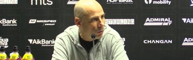 Trener Partizana pred derbi sa Zvezdom: "Za nas je važna ABA liga, večeras uživam u ovoj pobedi"
