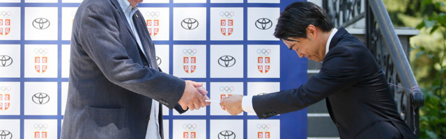 Toyota našim olimpijcima poželela dobrodošlicu u Japan
