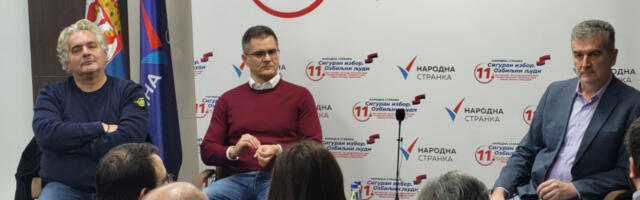 Saopštenje Narodne stranke - zaokružite broj 11,siguran izbor ozbiljni ljudi