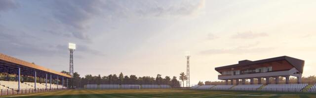 Počinju radovi na stadionu u Pančevu (FOTO)