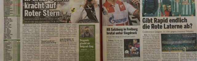 Šta u Austriji pišu o meču Šturm - Zvezda? "Sve je u znaku Arnija" (FOTO)