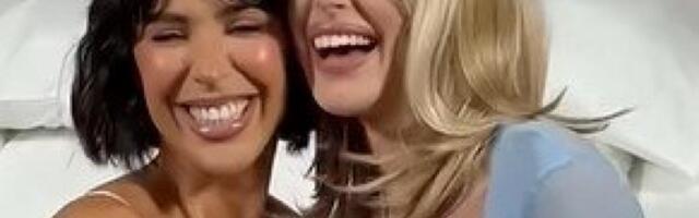 GRUDI PREKRILA SA DVA CVETA! Šok-izdanje naše influenserke, PROZIRNA HALJINA NE OSTAVLJA MESTA MAŠTI! (VIDEO)