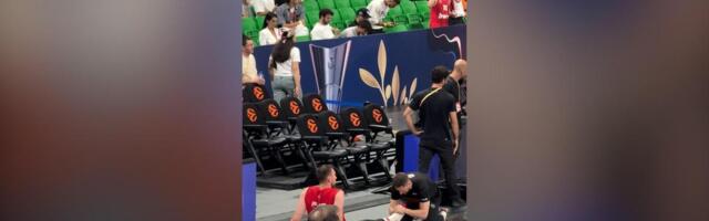 Navijači Olimpijakosa skandirali Milutinovu na zagrevanju, a evo i kako su dočekani košarkaši Reala