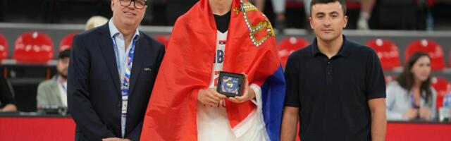Kusturica MVP prvenstva Evrope