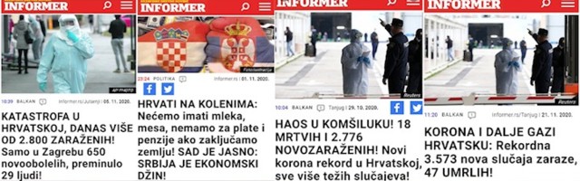 UDRI PO HRVATIMA A u "ekonomskom džinu" 6.842 zaraženih za 24 sata