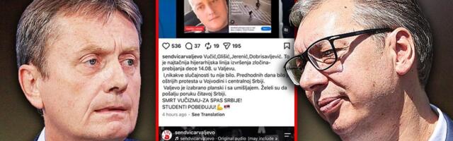Bolesni umovi! Posle slavljenja smrti policajca, blokaderi otvoreno pozivaju na ubistvo Vučića i Glišića (FOTO)