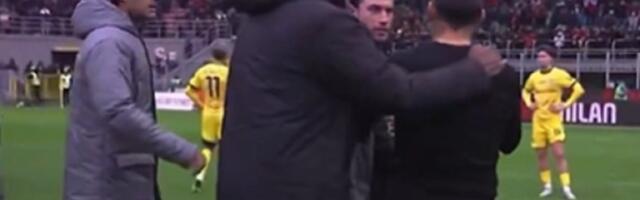 Haos na San Siru: Kapiten Milana nasrnuo na svog trenera (VIDEO)