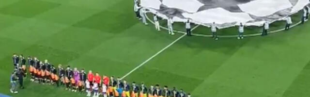 Ajoj, kakav kiks na utakmici Lige šampiona: Kako su ovo mogli da pogreše, čitav svet im se smeje (VIDEO)