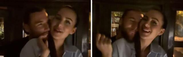 Anastasija u ljubavnom zanosu sa Gudeljom! On je čvrsto grli oko struka dok ona pleše: "Vernost i poštovanje"