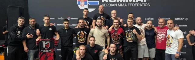 Uspeh seniora MMA KG tima u debitovanju na Drzavnom prvenstvu