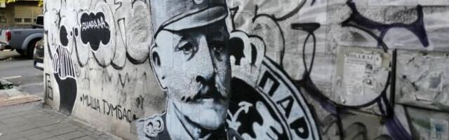 Mural vojvodi Mišiću preko puta Mladića (FOTO)