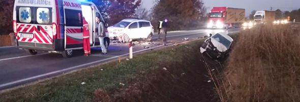 Udes u Cerovcu: Povređene četiri osobe