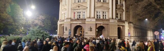 Održan protest u Nišu povodom godišnjice napada na studente i profesore FDU
