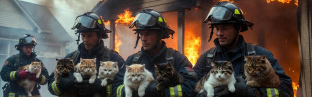 Vatrogasci u šoku: Iz kuće u plamenu spasili 50 mačaka i jednog psa, evo kako su tu dospeli