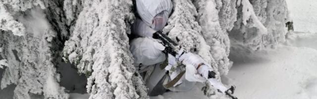 Taktička obuka izviđača Vojske Srbije u zimskim uslovima