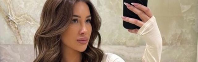 Au, Tea obukla haljinu ispod koje se sve vidi: Uslikala se, pa isprovocirala pevačicu kojoj je "ukrala" pesmu