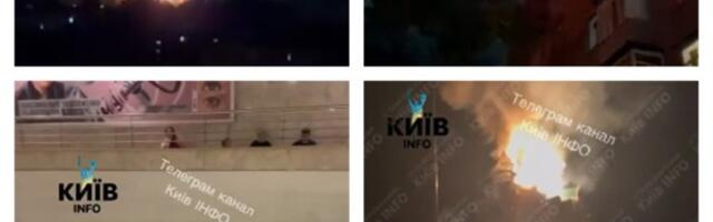 Putinova osveta: Kijev gori, ispaljen "cirkon" i jato dronova, nikad jači udar na Ukrajinu (FOTO/VIDEO)