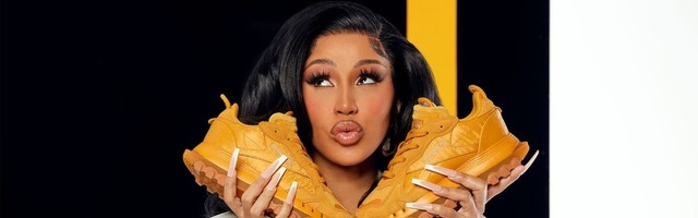 Cardi B i Reebok lansiraju patike Classic Leather u zlatnoj boji