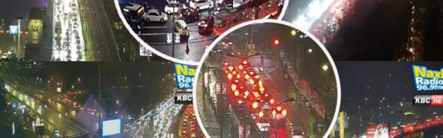 SAOBRAĆAJNI KOLAPS! Beograd blokiran, ove najkritičnije tačke potpuno zakrčene! NIŠTA SE NE POMERA! Auto-put u haosu!