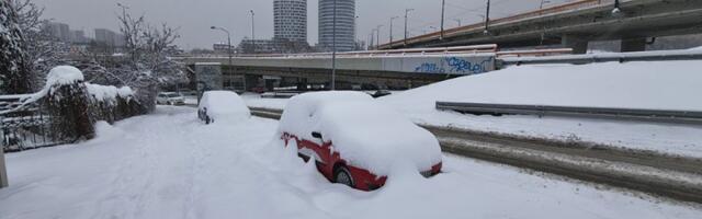 U ovom gradu je napadalo 40 cm snega: RHMZ niže upozorenja