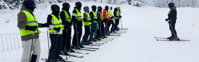 Тактичка обука извиђача Војске Србије у зимским условима