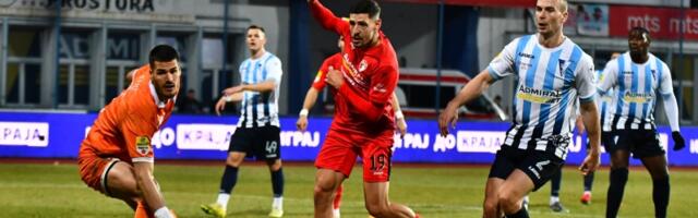 Het-trik Soklera nedovoljan za pobedu - spektakl u Subotici završen remijem