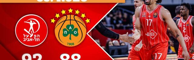 Junački preokret Hapoela: Ovako je pao Panatinaikos